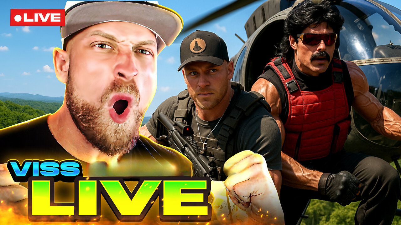 🔴LIVE - Viss & Dr Disrespect Dominate The Battleground!