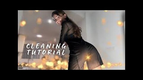 Dress4K Transparent Home Cleaning || How To Vacuum Floor || TRANSPARENT 4K See Throught
