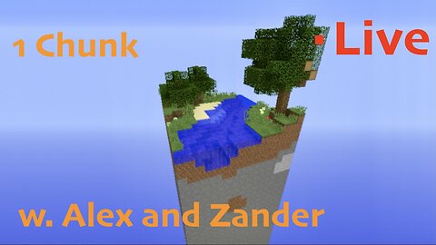 (Live) Surviving On One Chunk In Minecraft (Ep.38)