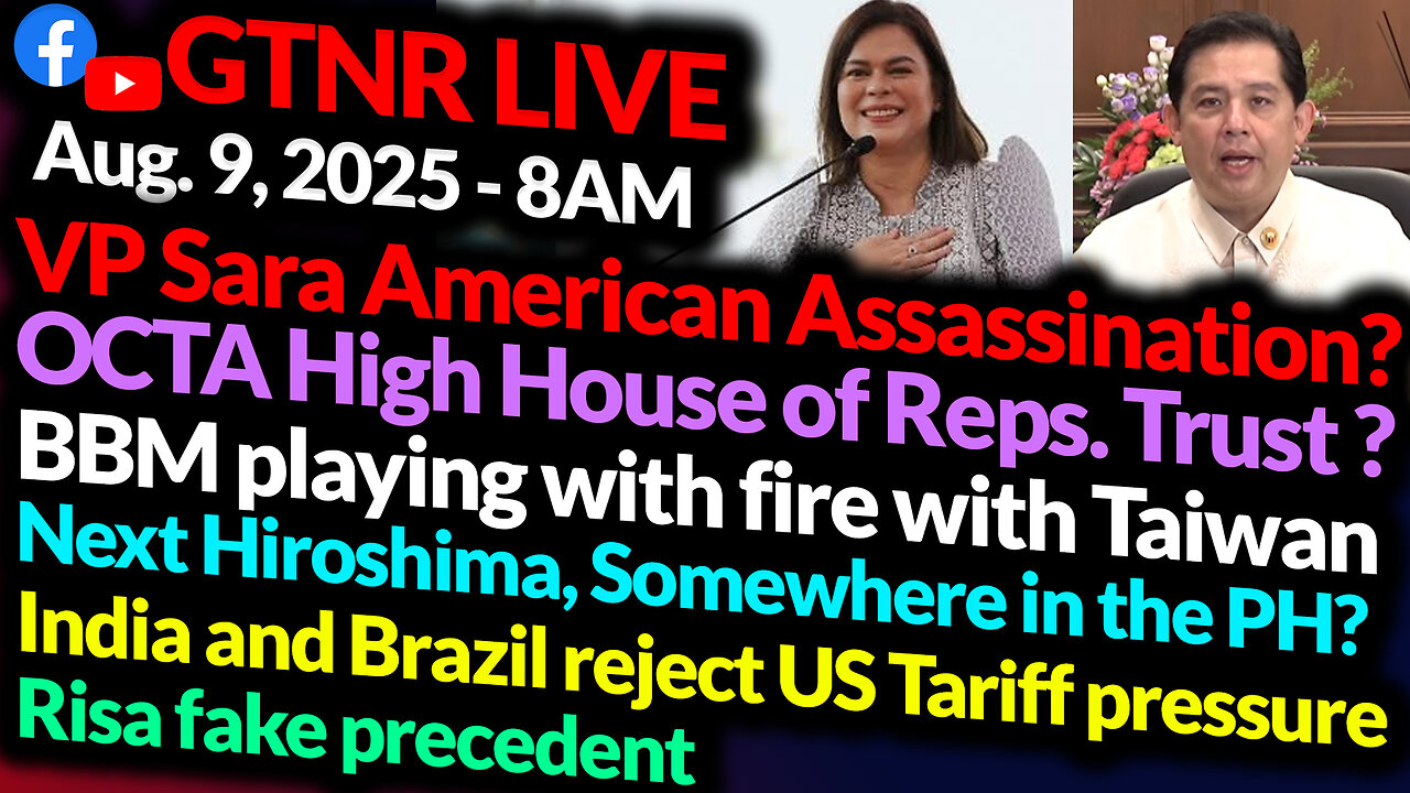 VP Sara Impeachment Dead | OCTA High on House Trust? | Risa Precedent | GTNR Ka Mentong Ka Ado