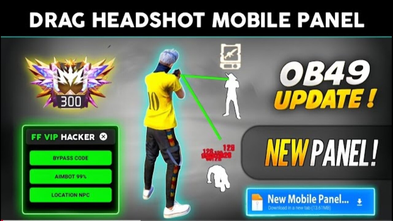 Ob49 Update 🎯 Free Fire Max Panel Injector Hack ✅ Rank Working Auto Headshot Panel Injector