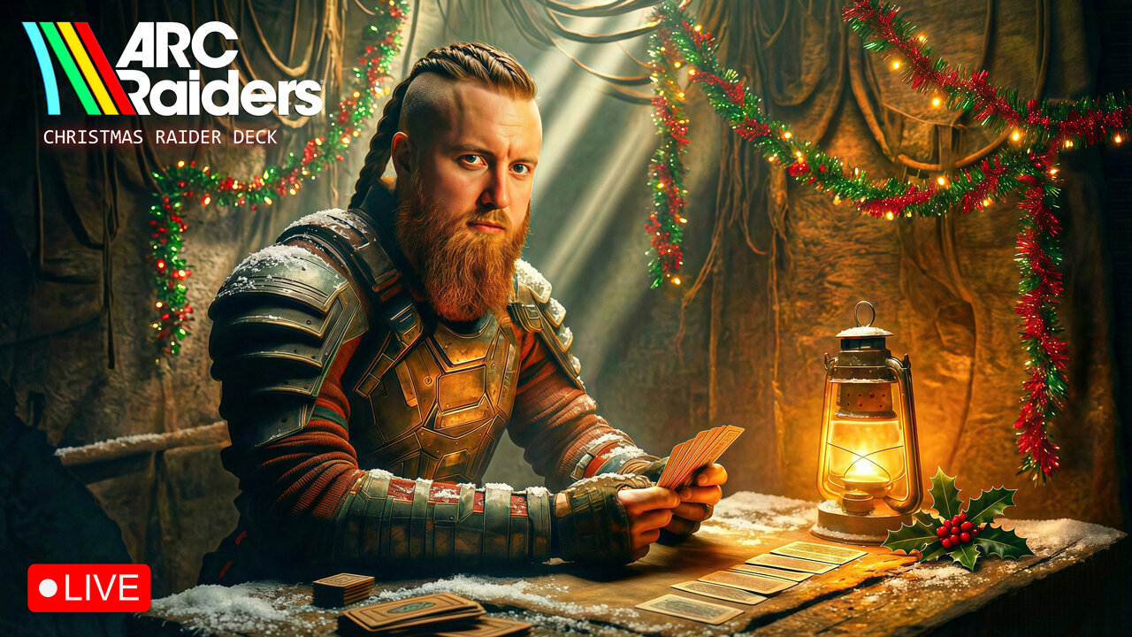 🔴LIVE - VIKINGNILSEN - ARC RAIDERS - CHRISTMAS RAIDER DECK