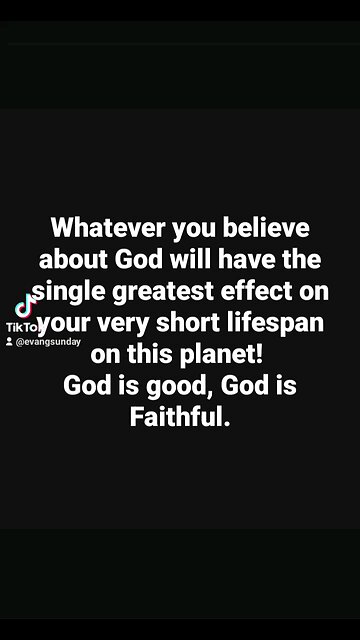 God is Faithful