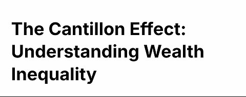 INFLATION AND WEALTH INEQUALITY IN SOCIETY