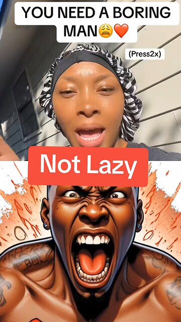 You need a boring stable man Nice guy