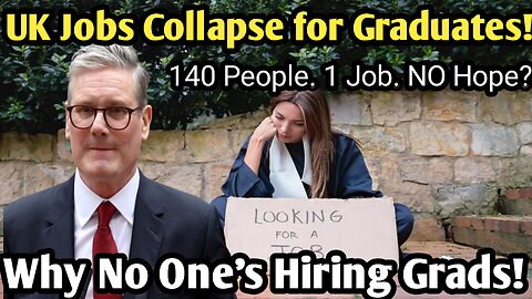 UK Graduate Job Crisis 2025: 140 Applicants per Job & Falling Salaries!
