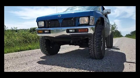 1995 Nissan Hardbody D21 Rolling on 35s Pt 2