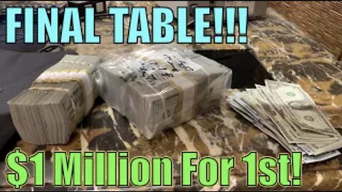 I Make FINAL TABLE Of $50k!!! $1 MILLION For First! My BIGGEST SCORE Ever!! Poker Vlog Ep 295