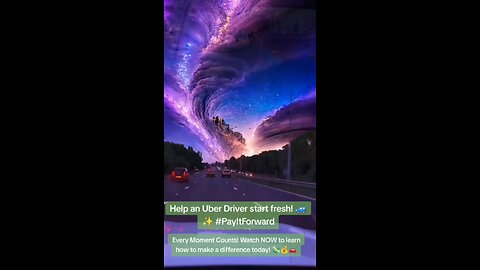 Help an Uber driver rise! 🌟✨ Donate for a fresh start! 🙏