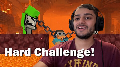 Reacting to Dream: Minecraft, But We're Chained Together
