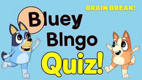 Bluey & Bingo Quiz! | Fun Trivia for Kids & Fans