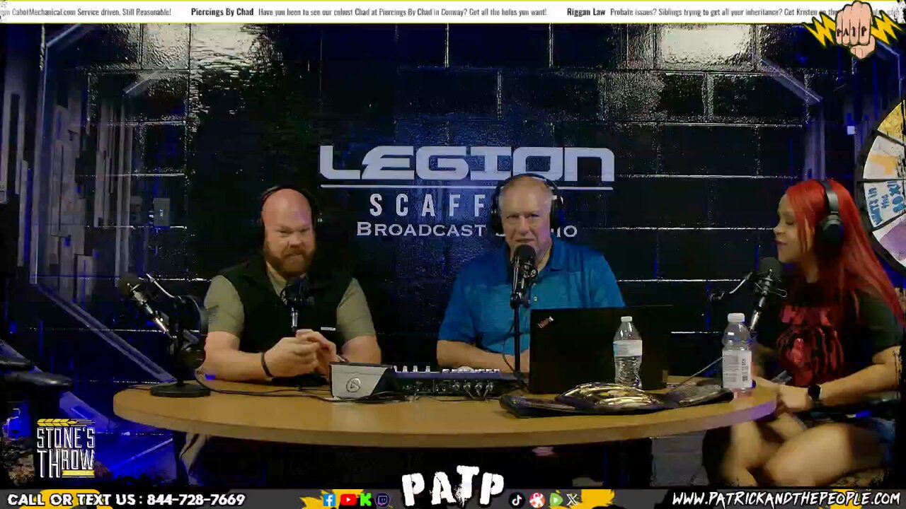 Patrick and the People - Live! - Ep.168 w/ @Turkey_Tactical & LaTasha Mac
