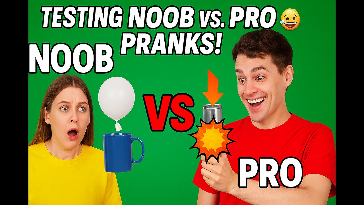 Testing NOOB vs. PRO PRANKS! 😂💥 (WHO DID IT BETTER?!)