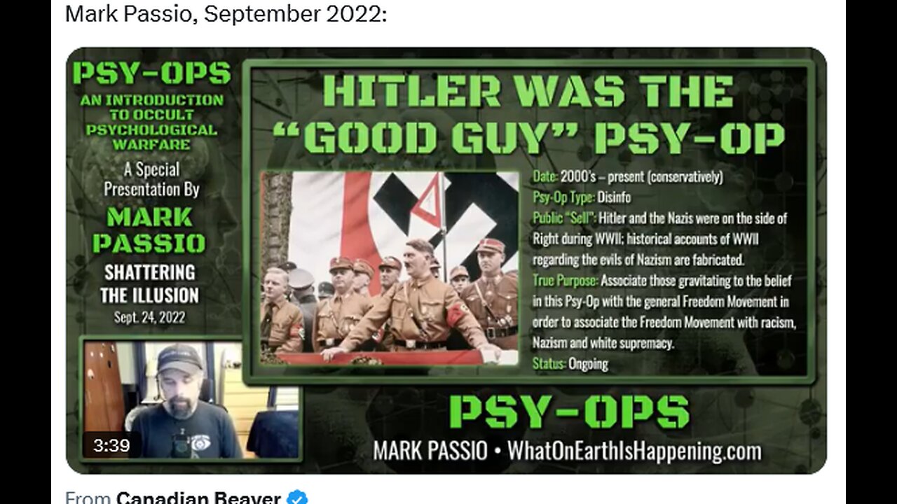 MARK PASSIO WHATONEARTHISHAPPENNING.COM PSYOPS STAGED CRISIS MIND CONTROL TOXICSKY.ORG MONTALK.NET