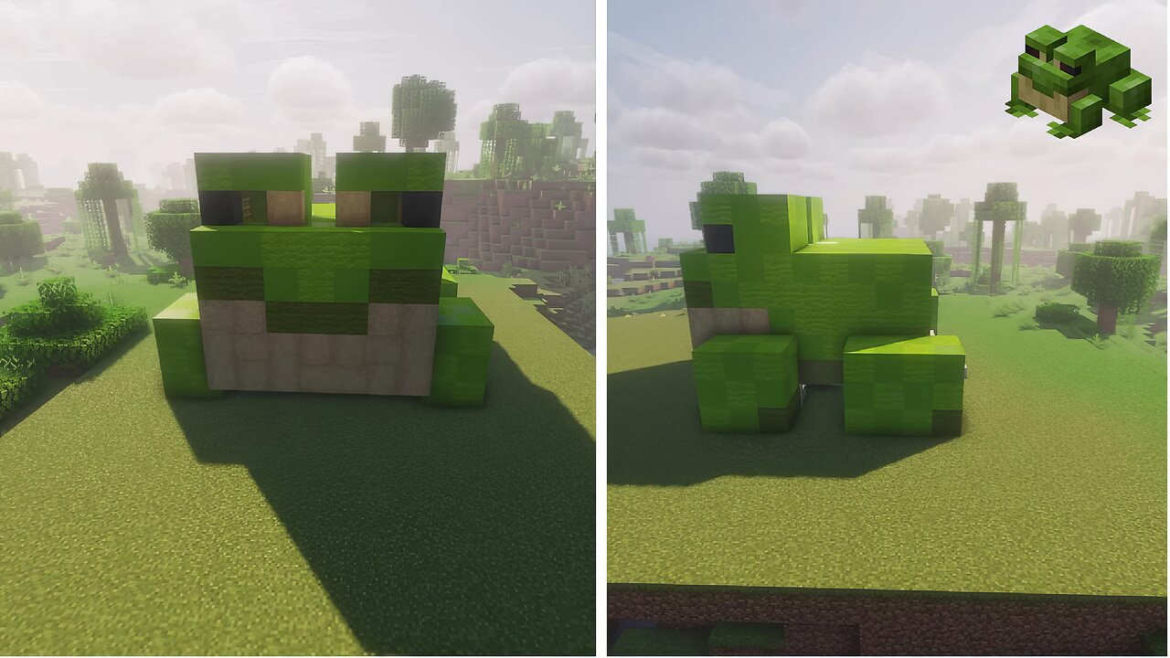⛏️ Minecraft : 🐸 Cute Frog House