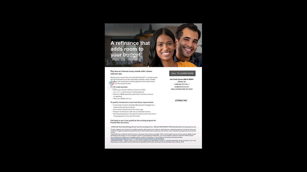 Refinance should I move forward?