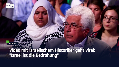 Video mit israelischem Historiker geht viral: "Israel ist die Bedrohung"