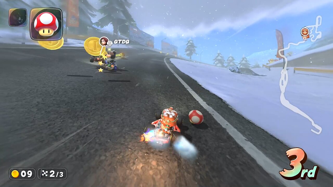 Mario Kart World - replay clips