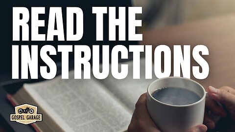Read the Instructions