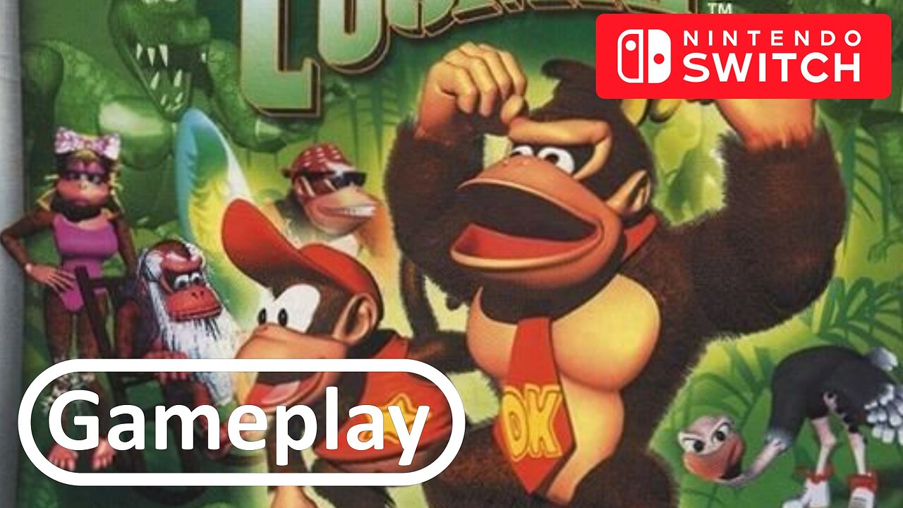 Donkey Kong Country (1994) Full Gameplay for Nintendo Switch