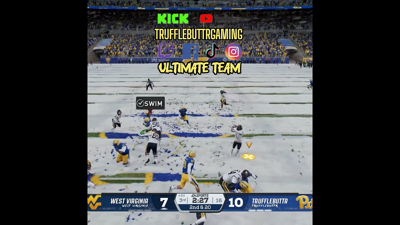 Crazy 🤪 Interception #defense #fyp #interception #ncaa26 #football