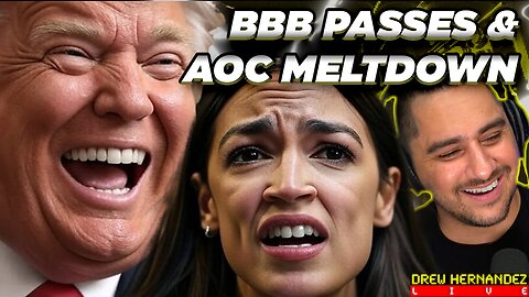 TRUMP TAKES BBB VICTORY LAP AS AOC HAS MELTDOWN
