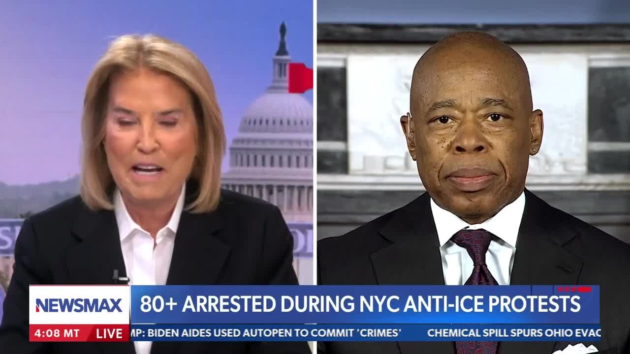 NYC Mayor Eric Adams Warns Protesters: ‘We Will Not Allow You to Destroy Our City’