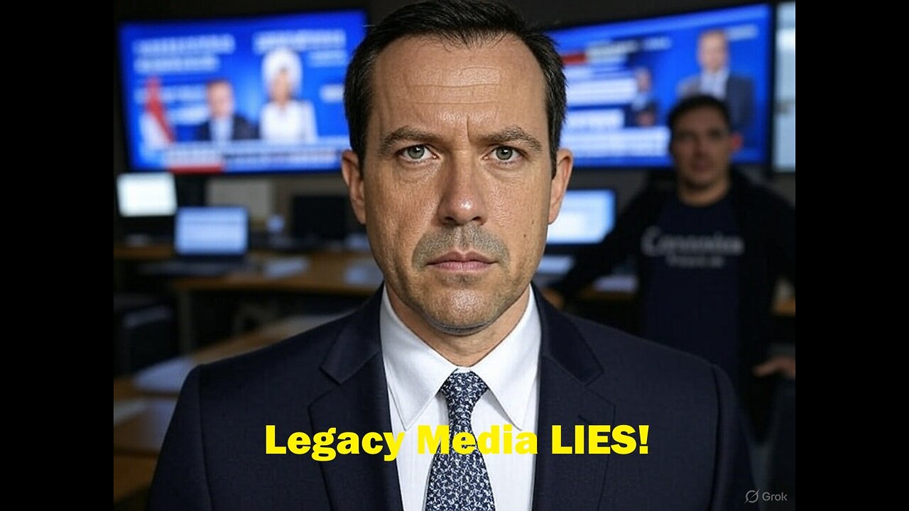 Legacy Media LIES! Old people and Democrats Believe.