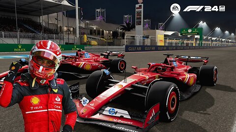 F1 24 | 100% RACE LENGTH CHARLES LECLERC CAREER MODE | RACE 1: BAHRAIN GRAND PRIX