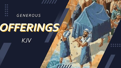 God's Generous Offerings: The Dedication of Numbers 7 Unveiled