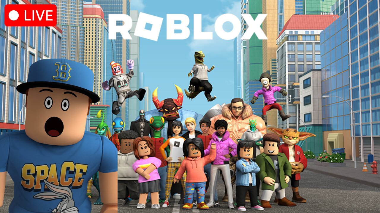 🔴Roblox and Minecraft with my Son