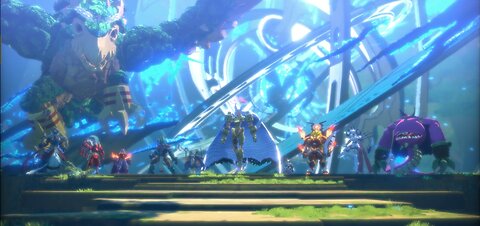 Digimon Story: Time Stranger Part 27: Illiad Gods assemble