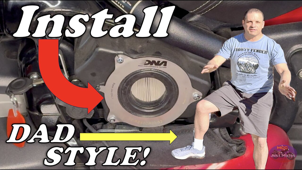 DNA Air Filer Plate Intstall - #1 DAD Style