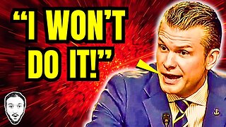 SHOCK: Pentagon Head Says He Won't Follow The Law!