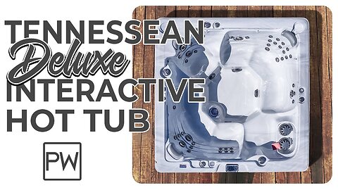 Introducing The Tennessean Deluxe, 7 Person Interactive Hot Tub | Pool Warehouse