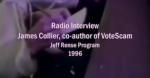 VoteScam Co-Author Interview on the Jeff Rense Program 1996