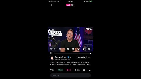 Benny Johnson clip, arresting riots