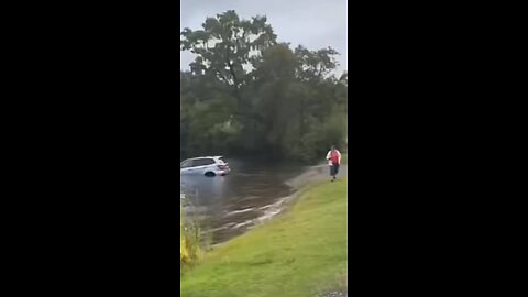 ✔️In the US, a liberal woman ran out of her car to record the actions of the immigration