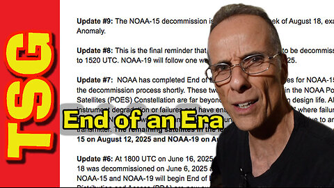 The last NOAA Satellite images. Ever.
