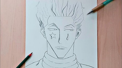 How to Draw Hisoka From Hunter X Hunter ｜ Step By Step Easy