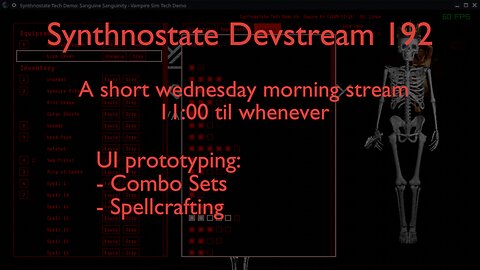 Synthnostate Devstream 192