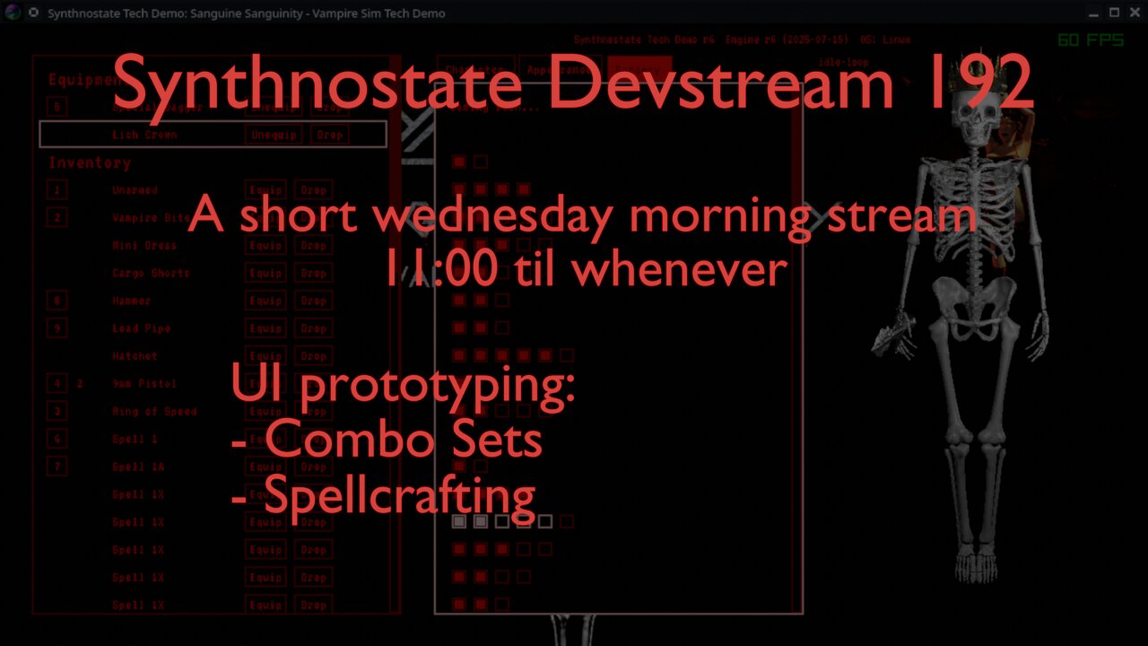 Synthnostate Devstream 192