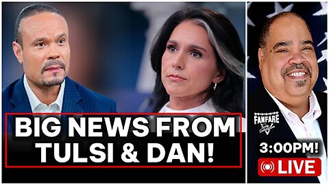 TULSI GABBARD AND DAN BONGINO SOUND ALARMS! CNN MISREADS EPSTEIN EFFECT! AND MORE!