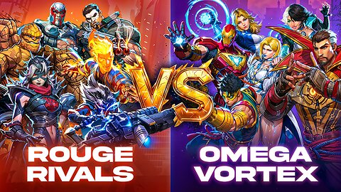 Omega Vortex vs Rouge Rivals 🔥 Part 1 | Marvel Rivals