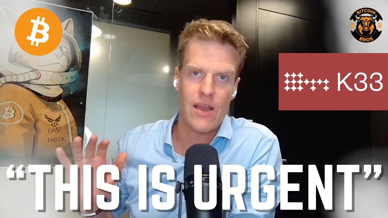 [URGENT] $K33 To Buy 1000 Bitcoin SOON! - K33 CEO Interview Torbjørn Bull Jenssen