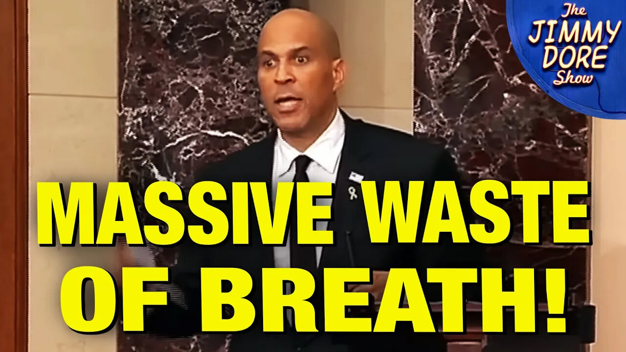 Cory Booker’s 25-Hour Filibuster But NOT A WORD About The Genocide In Gaza