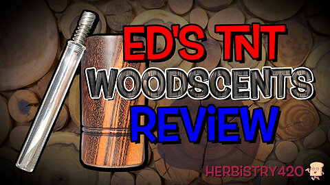 This Log Vape BLEW ME AWAY! | Ed's TNT WoodScents Review (Tiger Wood Edition) 🔥