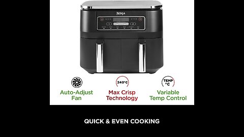 🔥 LIMITED-TIME DEAL! 🔥** **🍟 Ninja Foodi Dual Zone Air Fryer 🍗 – Now at 70% OFF!**