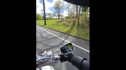Through the lens of Ray-Ban Meta smartglasses enjoying my motorcycle ride with son