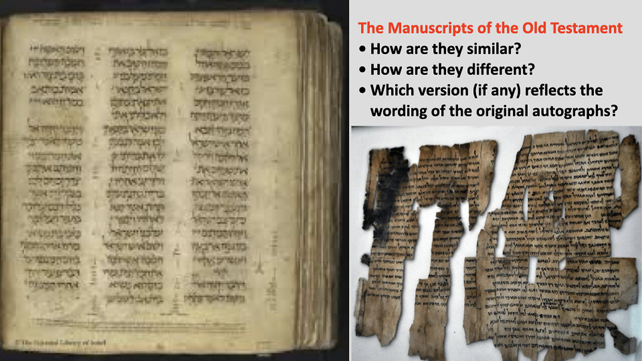 480 Old Testament Manuscripts